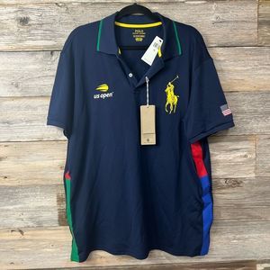 NWT Polo by Ralph Lauren 2019 US Open Official Gear Dry Fit Style Polo Style